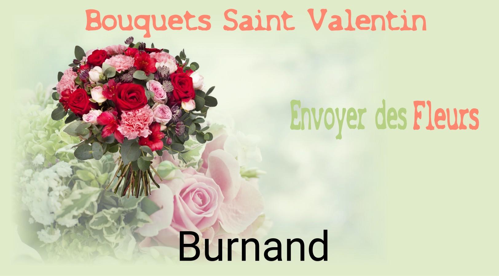 Roses de Saint-Valentin livrées à Burnand